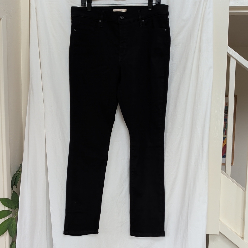 Levi's Black stretch Skinny Jeans